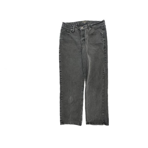 Riders by Lee Straight Leg Women's size 10P Black Denim jeans - Picture 1 of 4